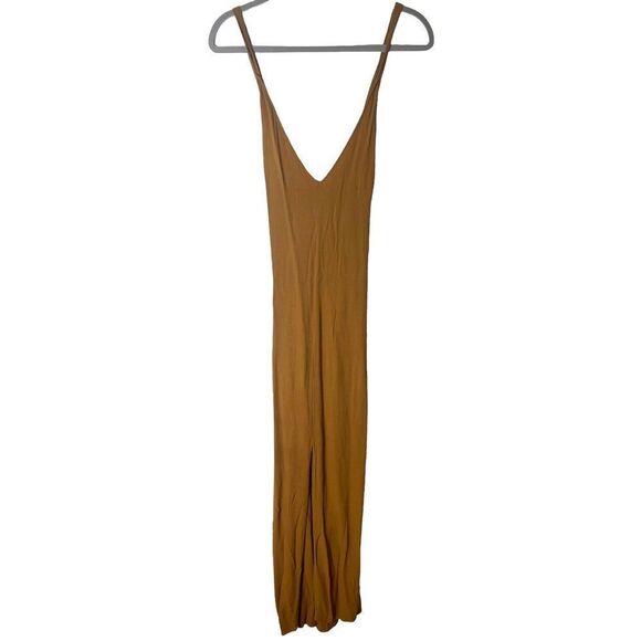 Reformation Backless Maxi Dress with Front Leg Slit - Picture 1 of 13